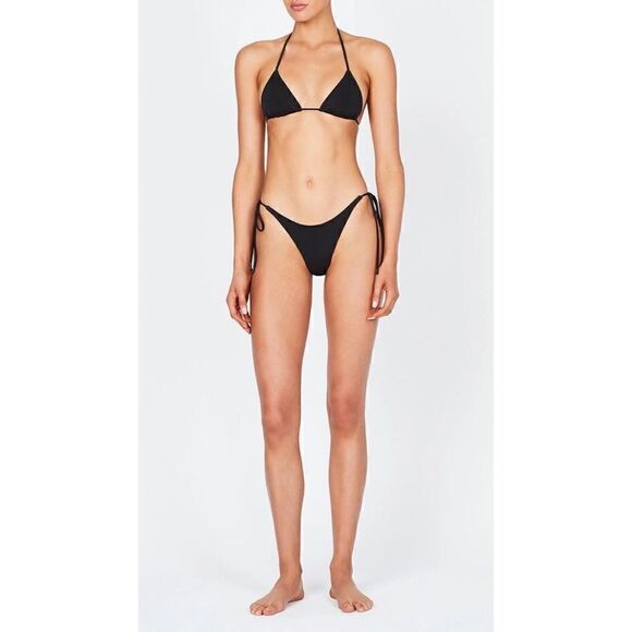 TRIANGL VINCA EBONY BLACK SET WITH BACK PACK! NWT - Picture 3 of 9